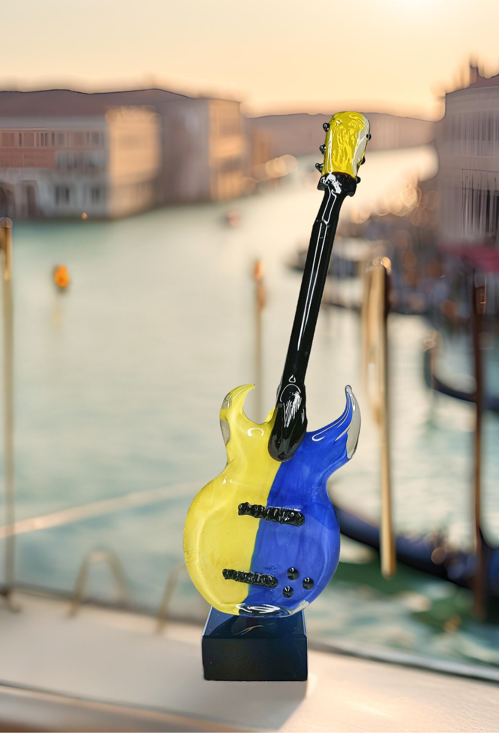 CHITARRA BLU/GIALLA